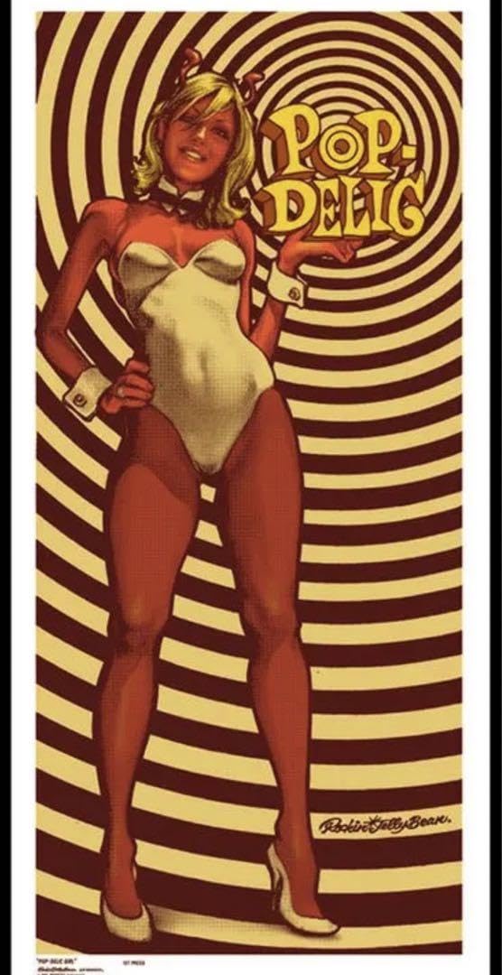 Amazon.co.jp: 額縁入り ポップデリックガール ロッキンジェリービーン