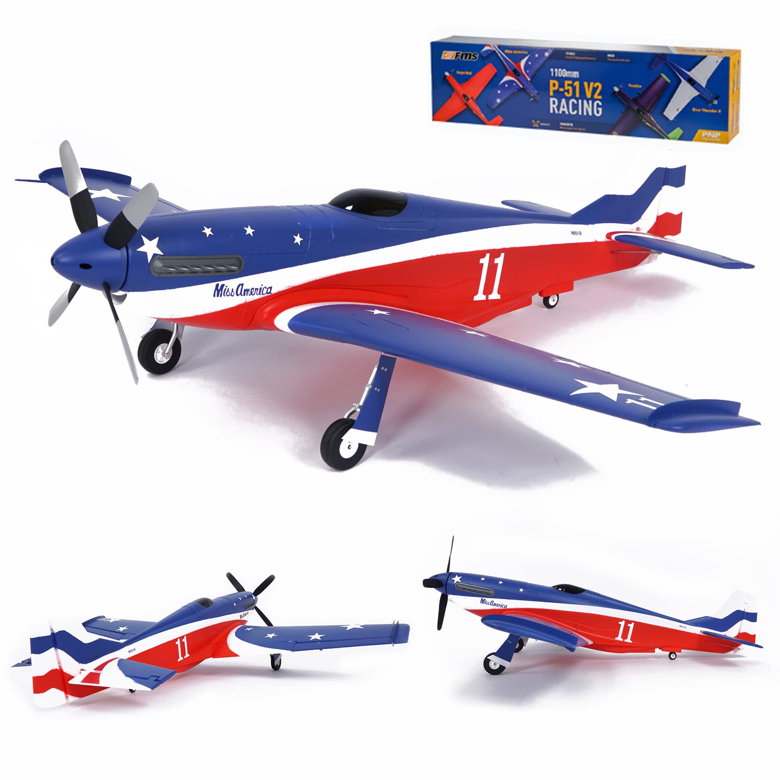 Amazon.com: Fms Rc Plane for Adults Remote Control Airplane 1100mm