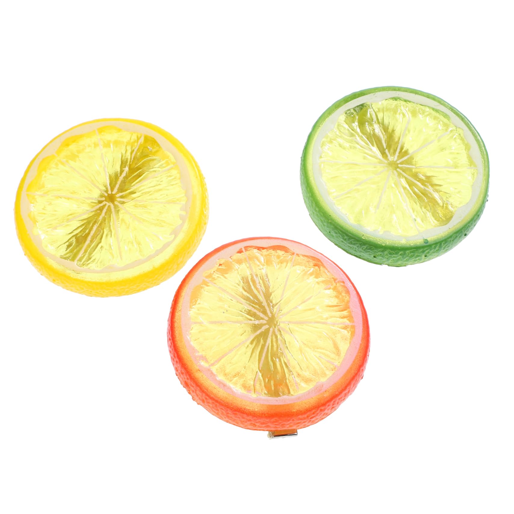 Amazon | KALLORY 3 個フルーツヘアクリップレモンヘアクリップ