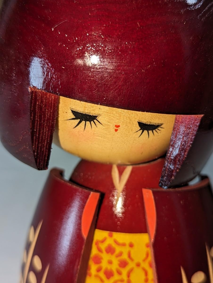 Amazon.co.jp: 宮城こけし 宮下はじめ作 内閣総理大臣賞 通産大臣賞