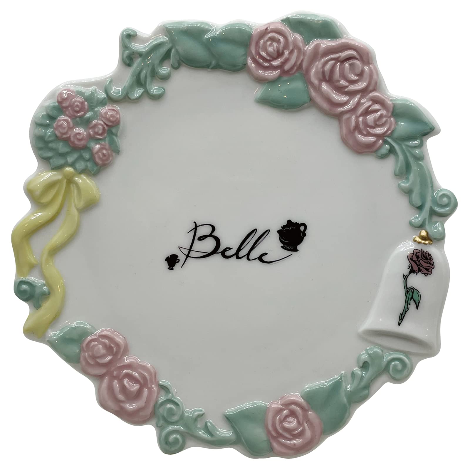 Amazon｜サンアート ディズニー 「 美女と野獣 」 プレート 皿 約17cm