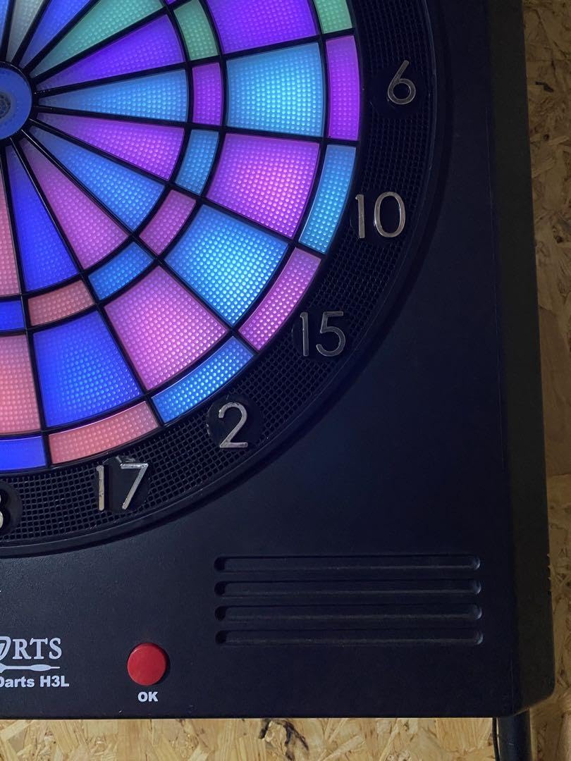 Amazon.co.jp: V-FUN VDARTS H3L LEDダーツボード スタンドセット : ホビー