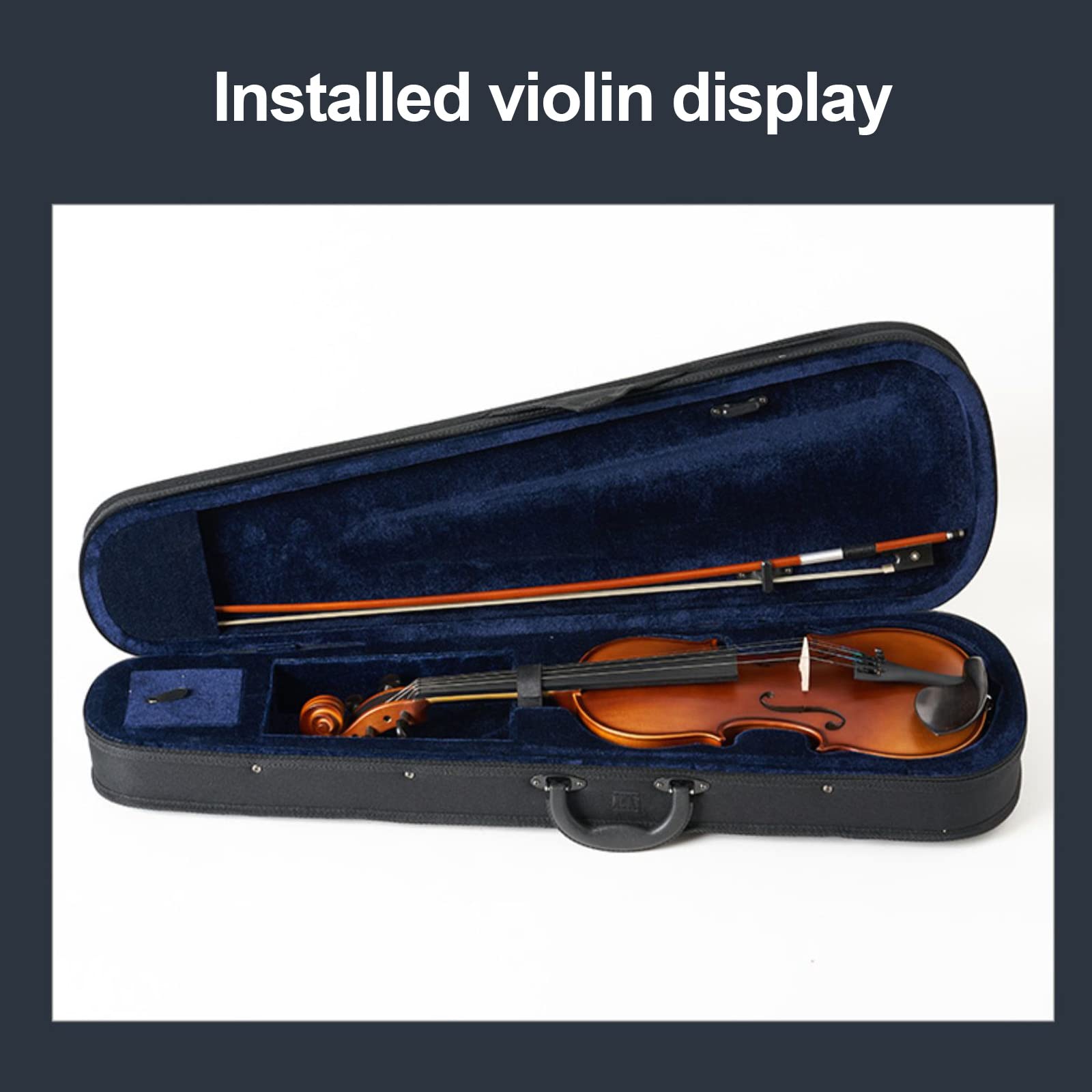 Amazon.co.jp: ポータブルオックスフォード布バイオリンケース、フル