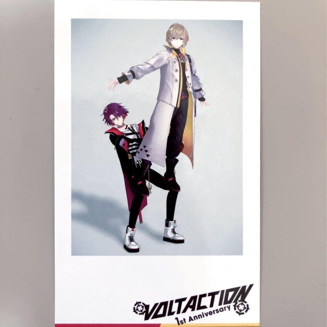 Amazon.co.jp: VOLTACTION 1周年 風楽奏斗 渡会雲雀 ランダムチェキ風