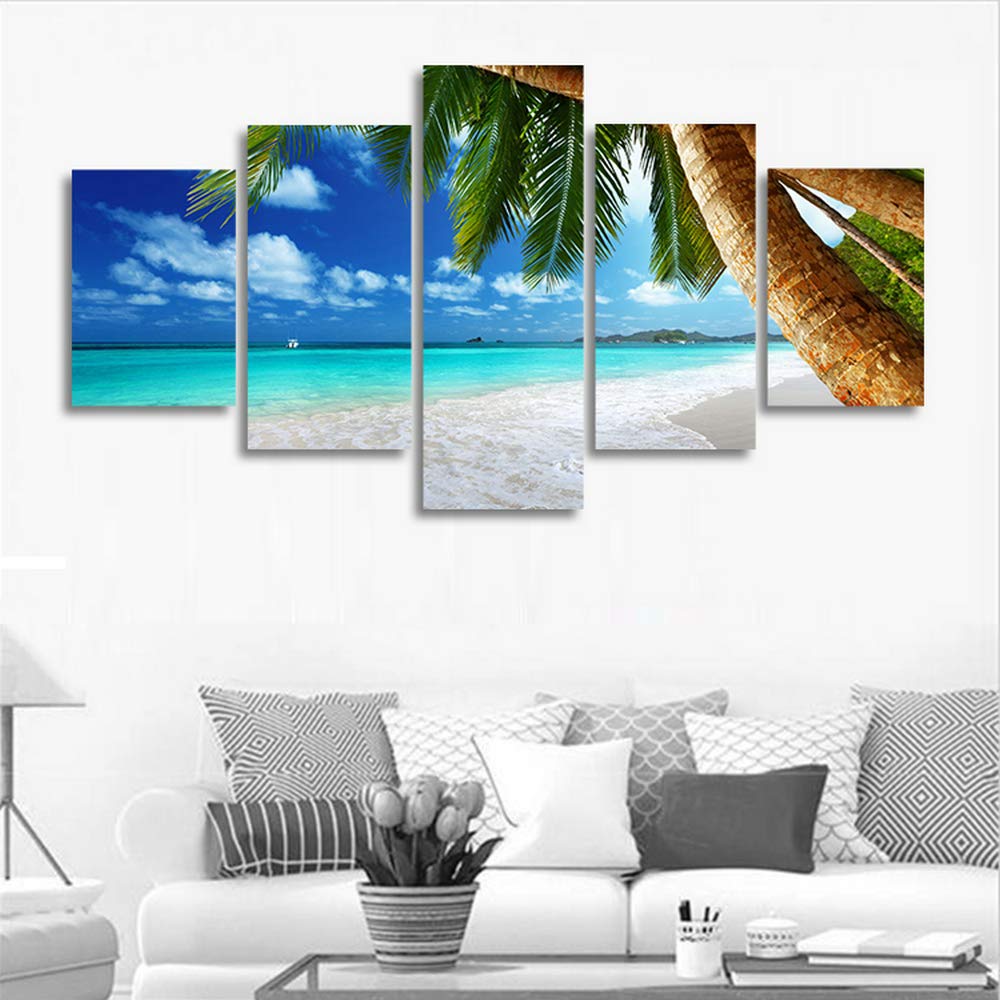 Amazon.co.jp: Lift Gather南国の楽園 アートパネル 完成品 モダン