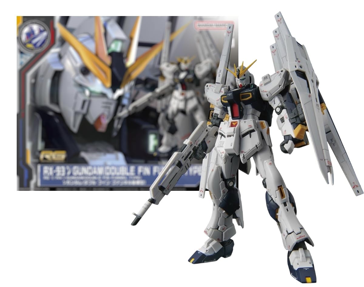 Amazon | RG 1/144 ν(ダブル・フィン・ファンネル装備型) サイドF side