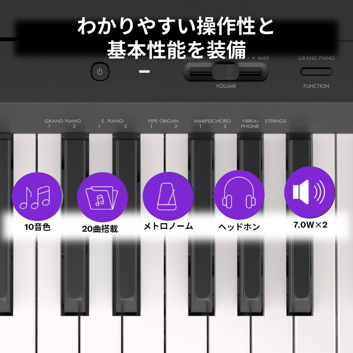 Amazon.co.jp: ヤマハ 電子ピアノ P-143B Pシリーズ 88鍵盤 本格的