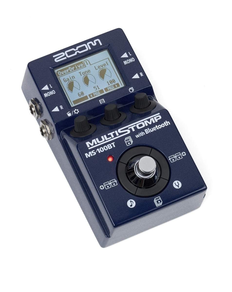Amazon.co.jp: ZOOM MULTI STOMP with Bluetooth MS-100BT : 楽器