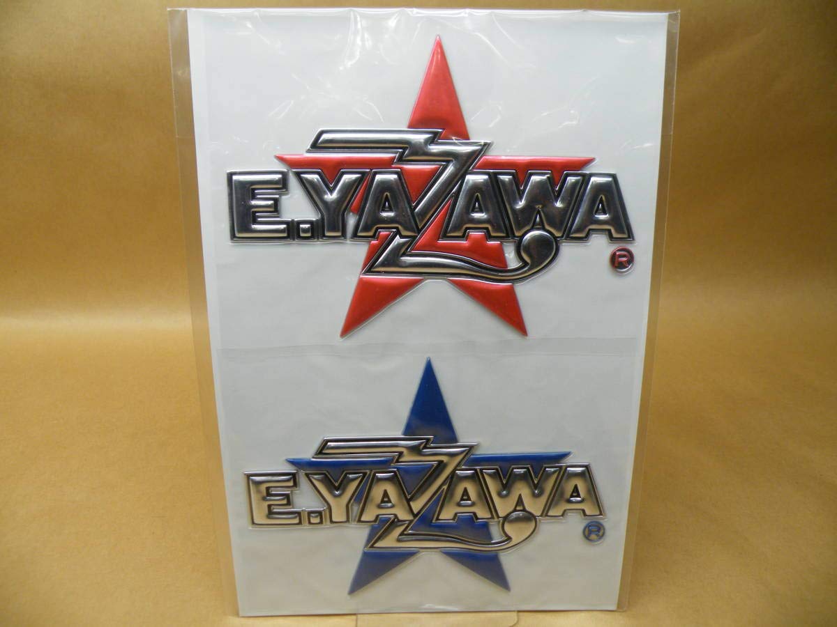 Amazon.co.jp: 矢沢永吉 E.YAZAWA エンブレム ステッカー ロゴホシえー