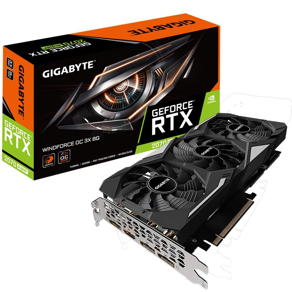 Amazon.com: GIGABYTE GV-N207SWF3OC-8GD GeForce RTX 2070 Super