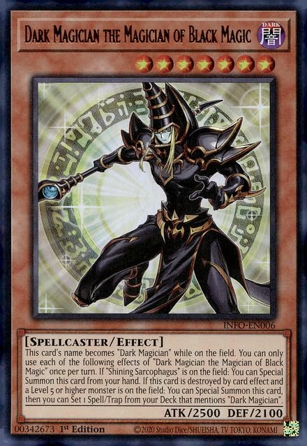 Dark Magician The Magician of Black Magic - INFO-EN006 - Ultra