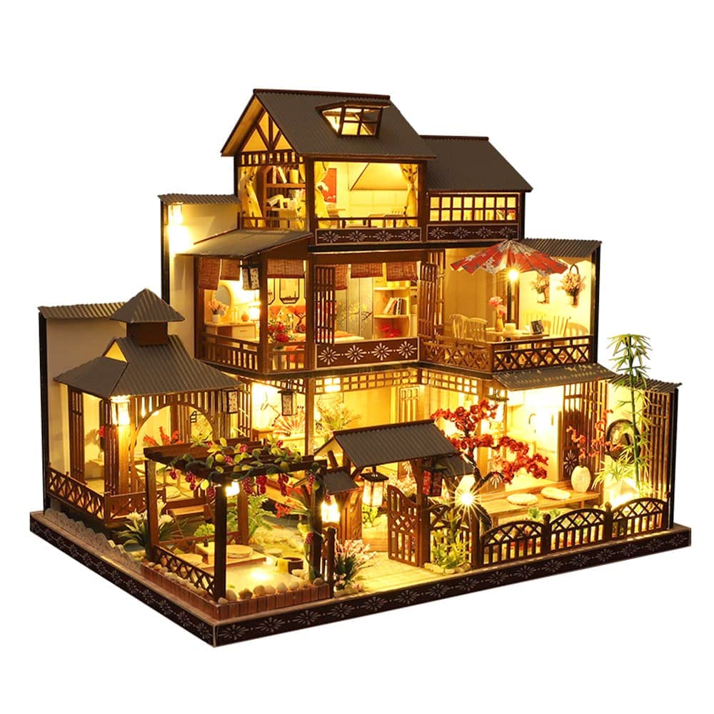 Amazon.co.jp: moin moin 1/24 ドールハウス ミニチュア 手作りキット