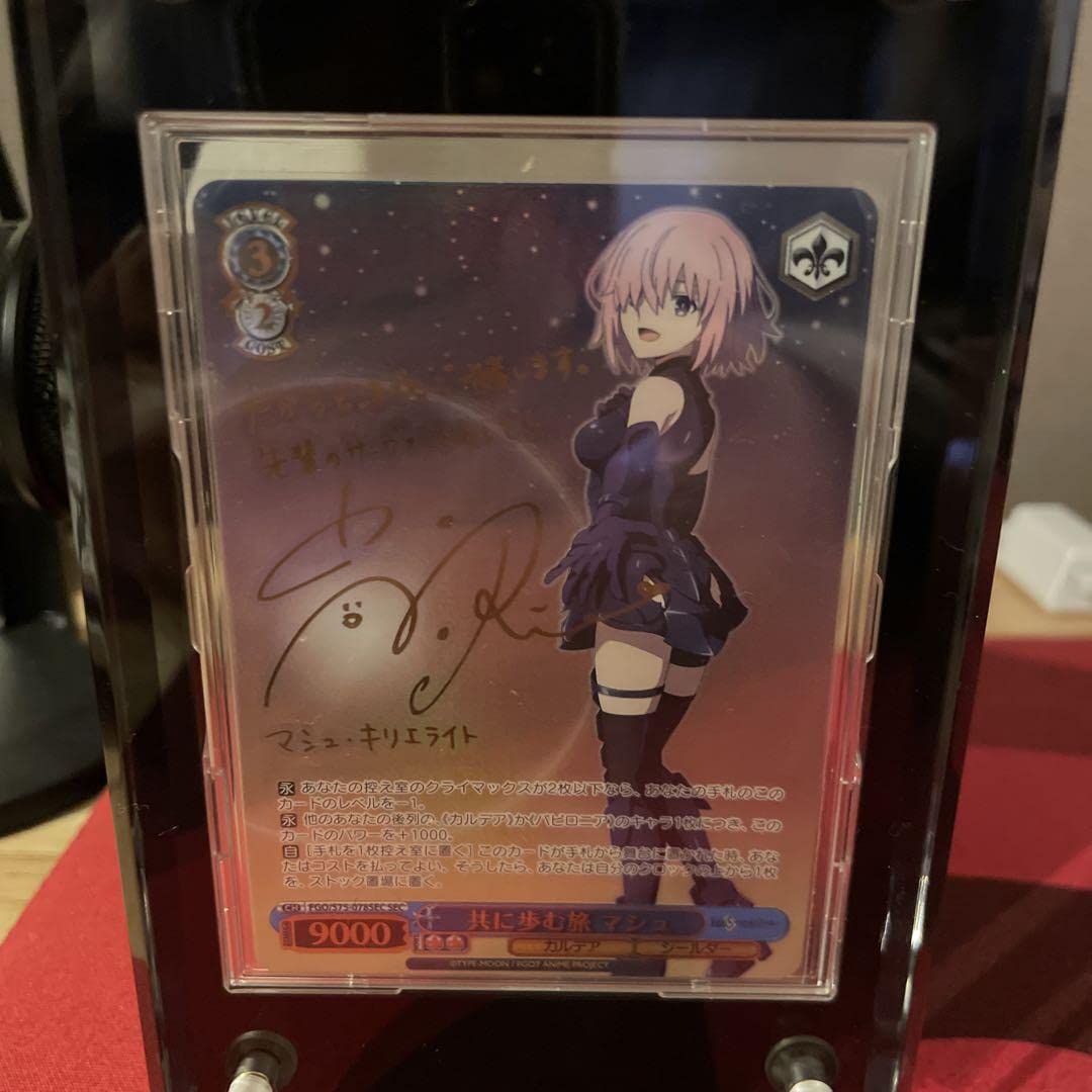 聖なる盾の騎士 マシュ・キリエライト サイン SP PSA10 Fate