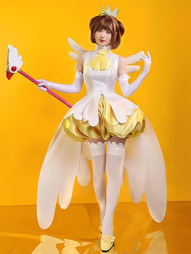 Amazon.co.jp: [NOKIJP] カードキャプターさくら コスプレ 木之本 桜