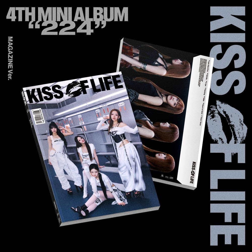 Amazon.com: KISS OF LIFE - 4th Mini Album 'Lips Hips Kiss' [224