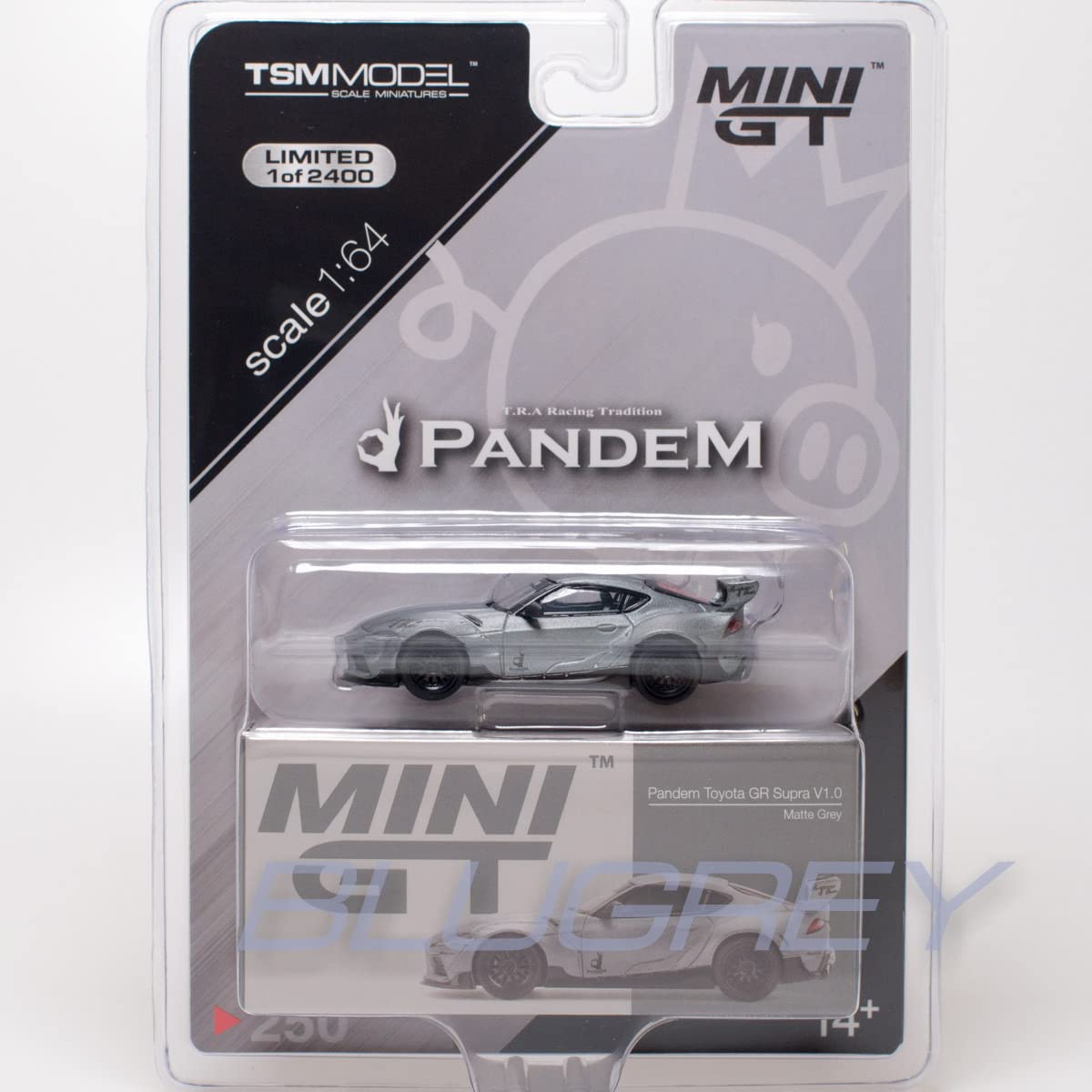 Amazon | MINI GT 1/64 パンデム ミニカー GR スープラ V1.0 マット