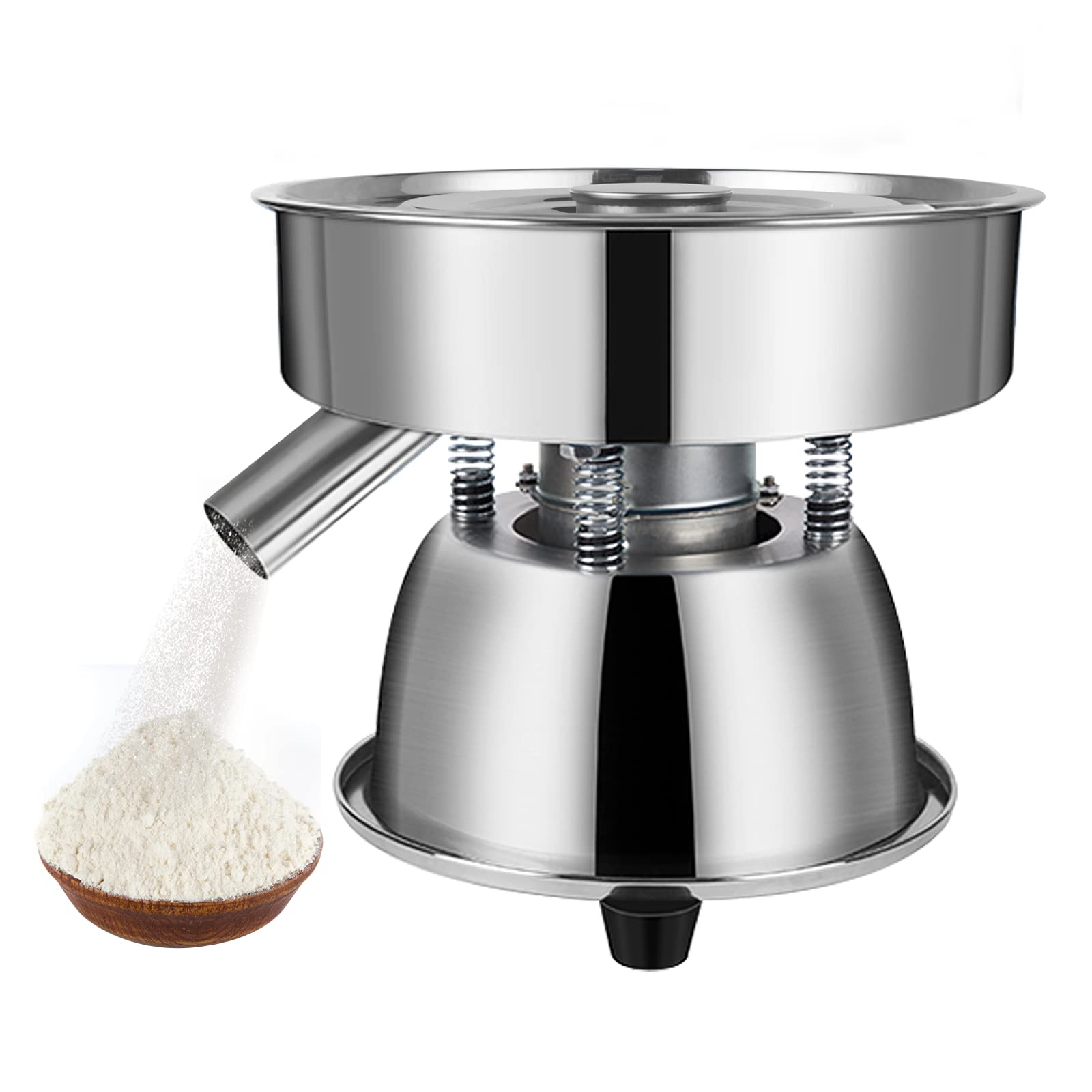 Amazon｜YJINGRUI 振動ふるい機 電動粉ふるい機 粉体ふるい ステンレス