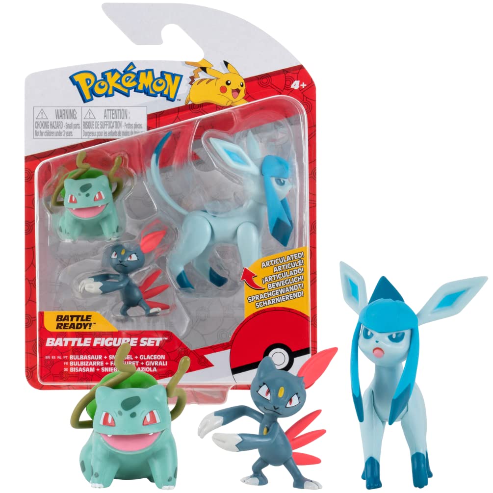 Amazon.com: Pokèmon Pokemon PKW0179 3 Pack-Features 2 Bulbasaur