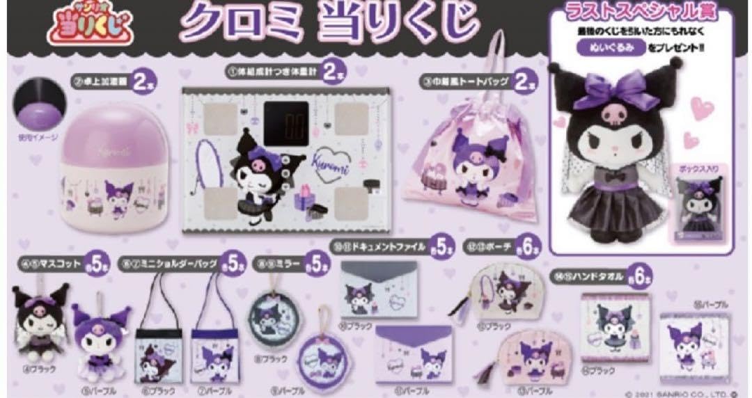 Amazon.co.jp: 訳あり商品サン リオ 一番くじ クロミちゃん クリア