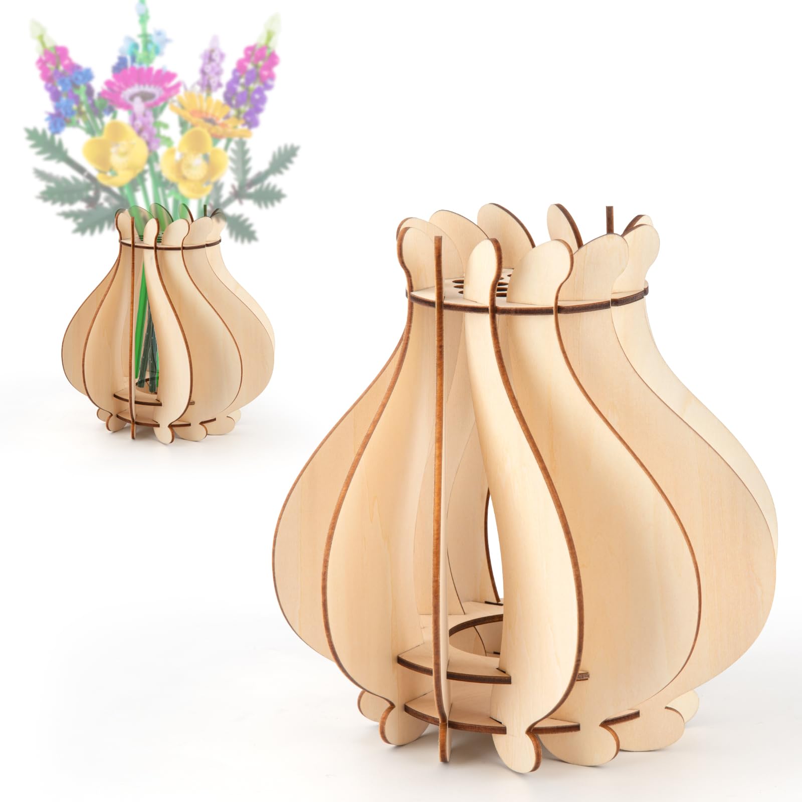 Amazon.com: HIGH GODO Vase for Lego Flowers Bouquet Building Set