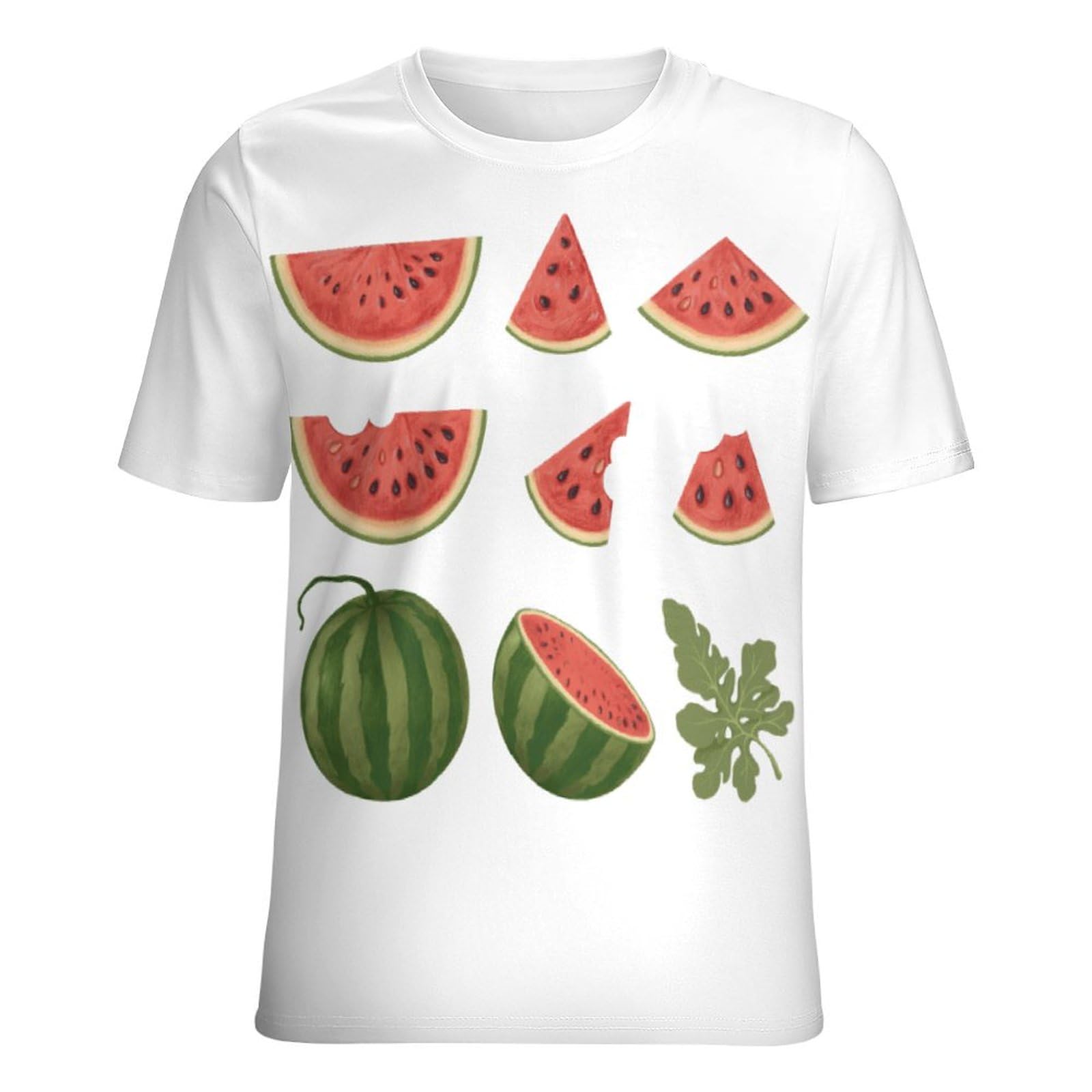 Amazon.co.jp: Tシャツ レディース 西瓜柄 スイカ柄 すいか柄 半袖