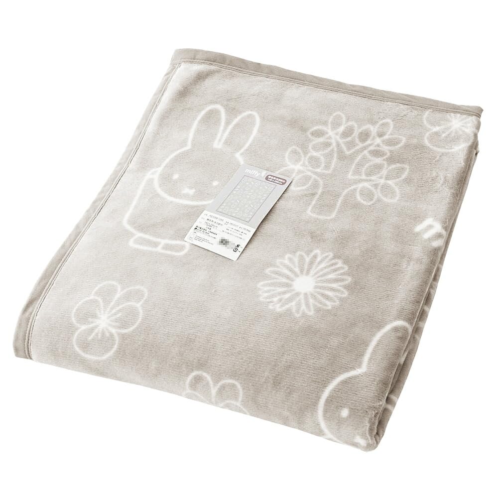 Amazon｜西川 ミッフィー 綿毛布 【オリジナルデザイン！】 泉大津