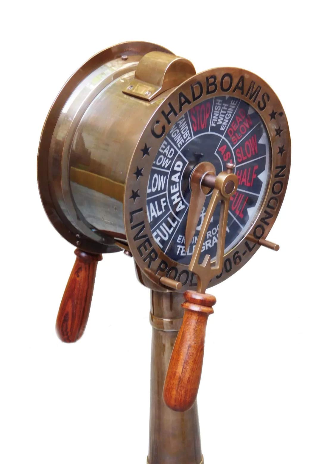 Amazon.co.jp: 18インチ アンティーク 真鍮 船のエンジン オーダー