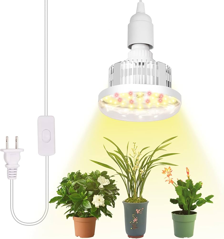 Amazon.co.jp: GREENGROWING植物育成用ledライト E26植物育成ライト