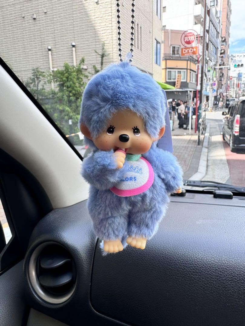 Amazon.co.jp: モンチッチCOLORS キーチェーン ブルー Sサイズ