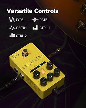 Amazon.com: FLAMMA FS05 Multi Modulation Pedal Electric Guitar
