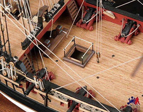Amazon | 輸入木製帆船模型キット ビクトリーモデルズ VM1300-3/H.M.S.