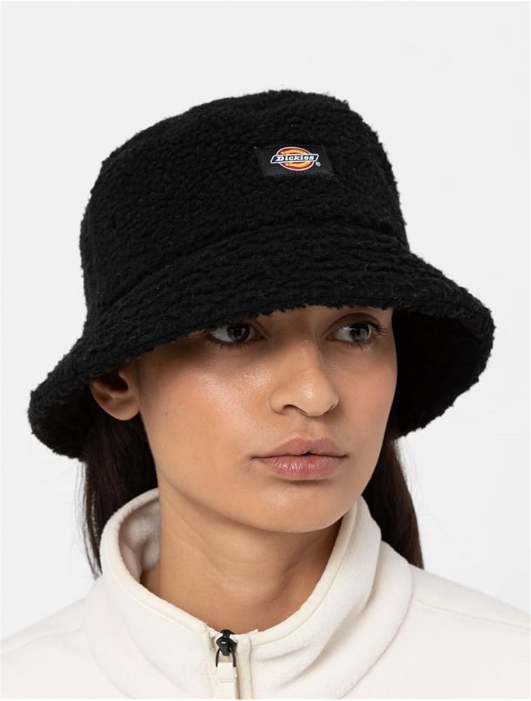 Dickies Red Chute Bucket Hat - Black, Black, Large-X-Large at