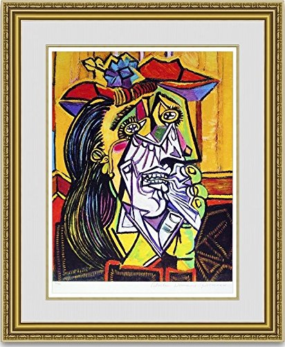 Amazon.co.jp: ピカソ 「泣く女」 【新品額縁付】 : ホビー