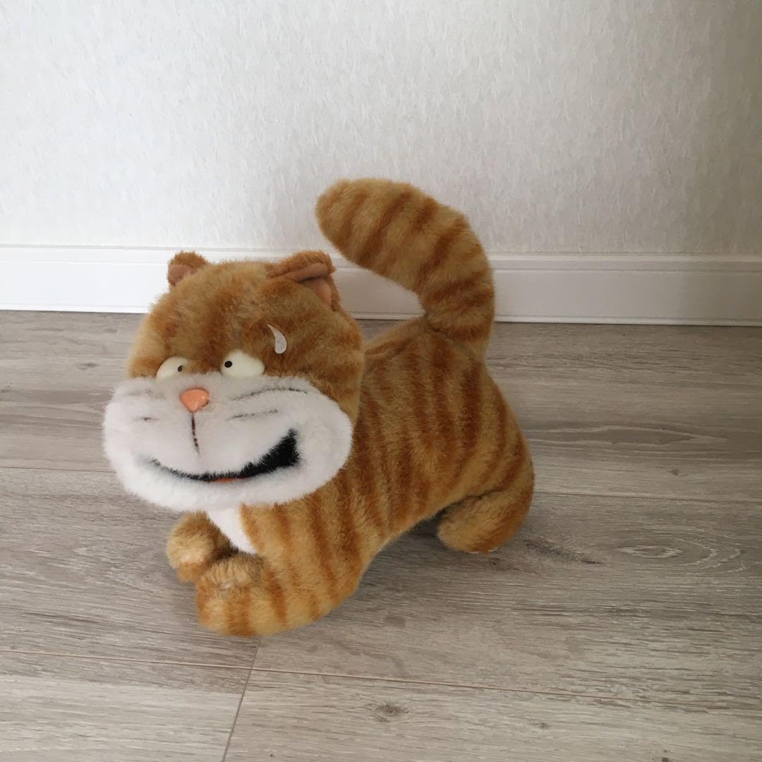 Amazon.co.jp: ホワッツマイケル ぬいぐるみ サンアロー 猫 当時物