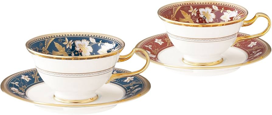 Amazon｜Noritake ノリタケ カップ & ソーサー ( 色変り ペアセット