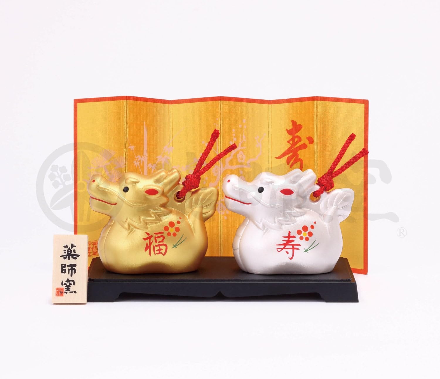 Amazon.co.jp: 薬師窯(yakushigama) 彩耀 招福 寿々 辰 福寿 【69