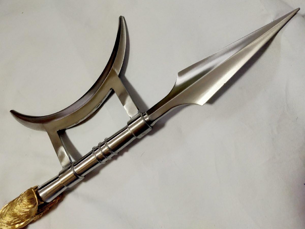 Amazon.co.jp: 方天画戟 約2m 軟質ステンレス刀身 二分割式 長器械