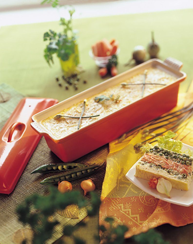 Amazon｜ルクルーゼ テリーヌ レクタ 28cm 鋳物 ホーロー 耐熱容器