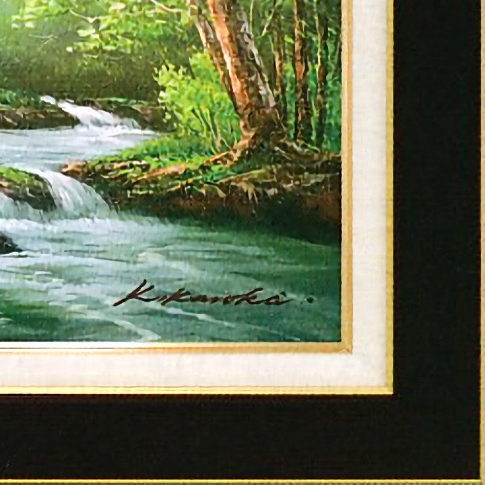 F10号油彩画微風