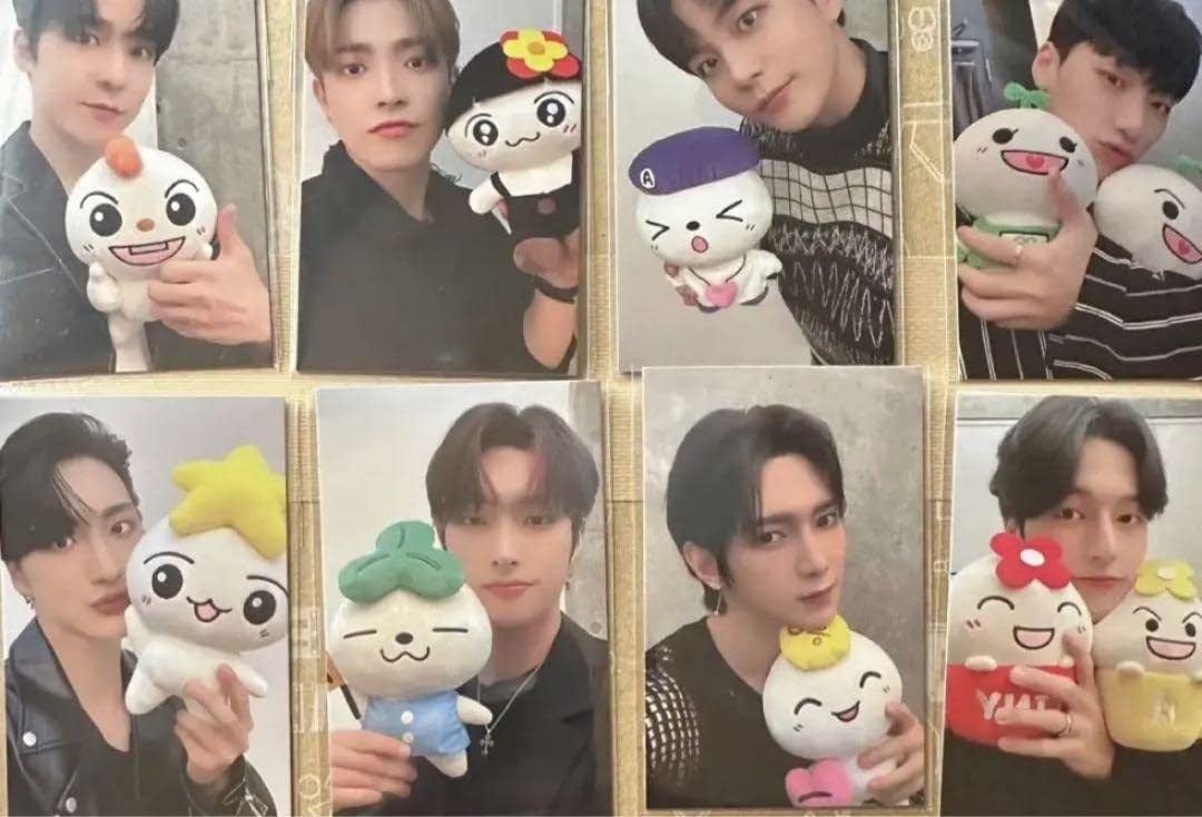 Amazon.co.jp: ATEEZ TEEZ-MON ぬいぐるみ 特典 トレカ 全8種セット
