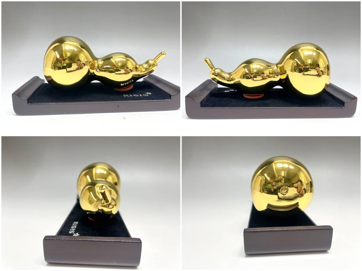 Amazon.co.jp: 極 RISIS ライシス 24金メッキ ひょうたん型卵型 開運