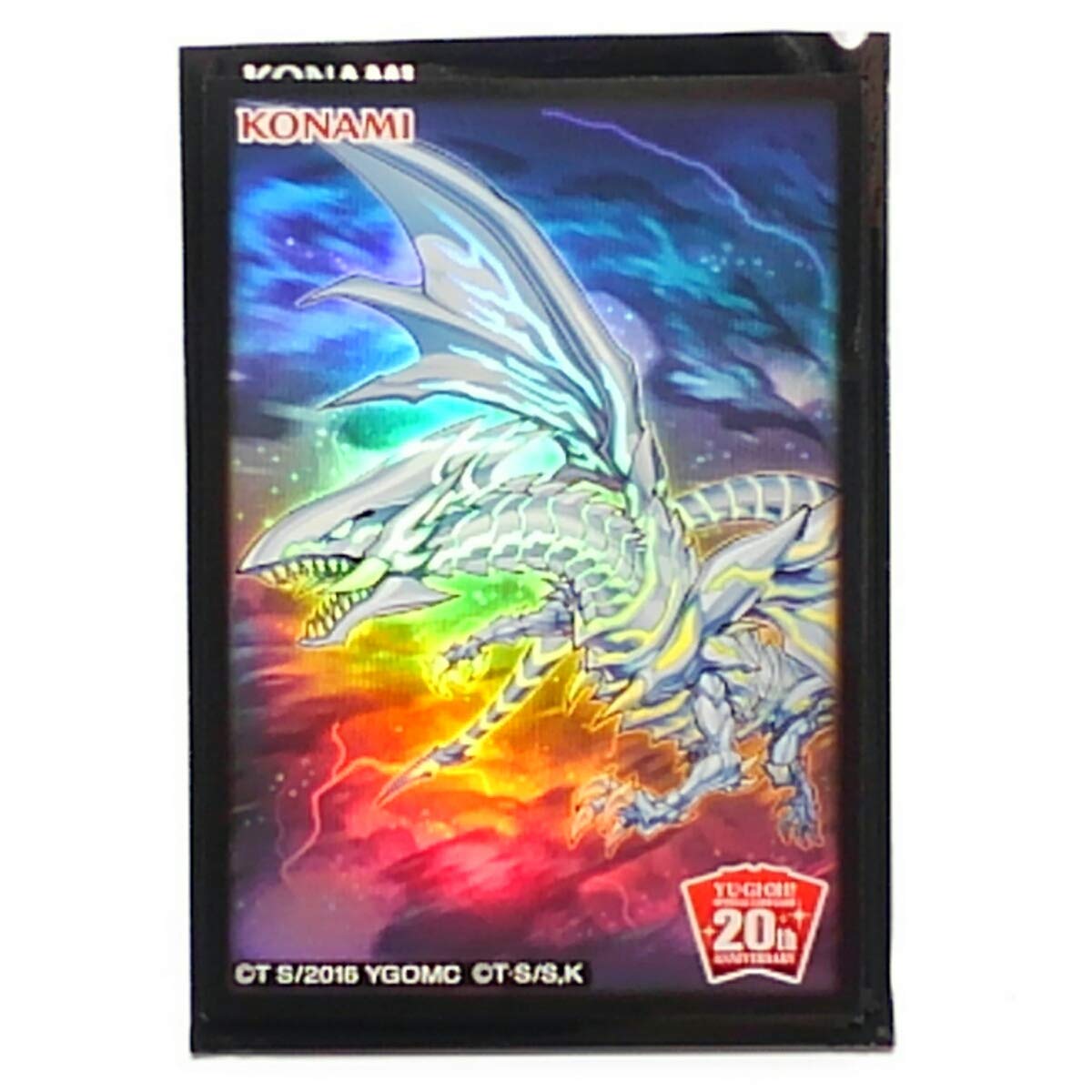 Amazon.co.jp: 在庫4 特製カードスリーブ 10枚入り 青眼の亜白龍