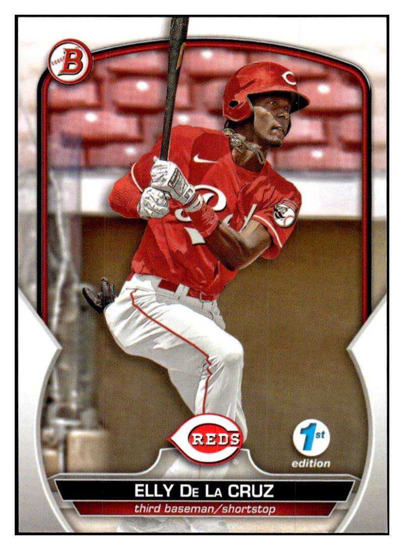 Amazon.com: ELLY DE LA CRUZ RC 2023 Bowman 1st Edition #BPPF-65