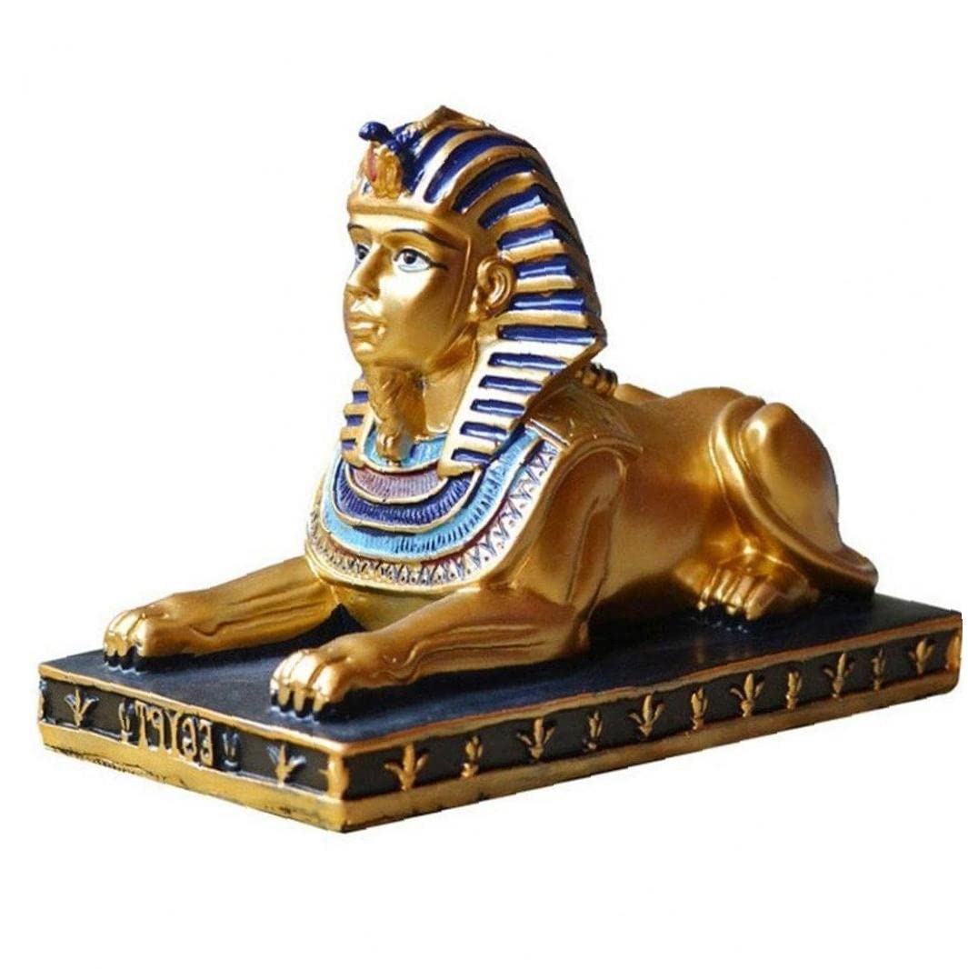 Amazon.co.jp: スフィンクス像 置物 樹脂製 エジプト スフィンクス像