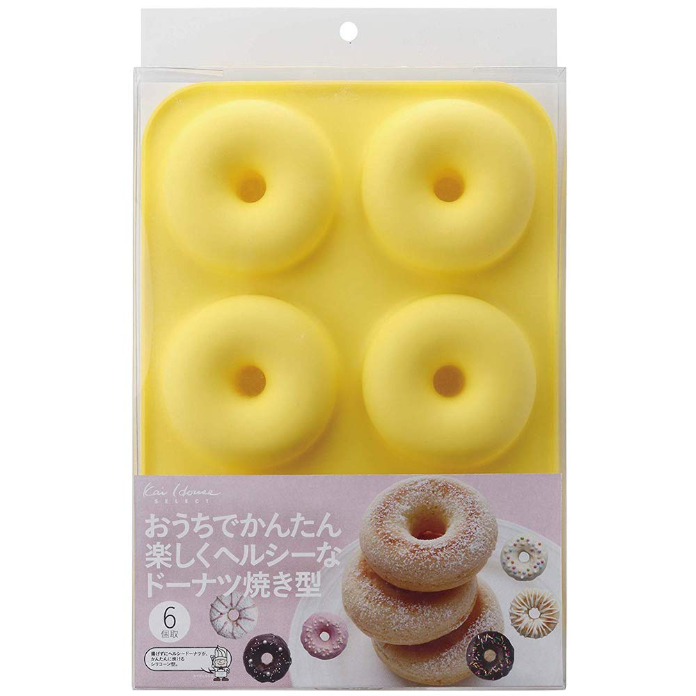 Amazon｜貝印 KAI ドーナツ型 Kai House Select シリコーン 6個取り