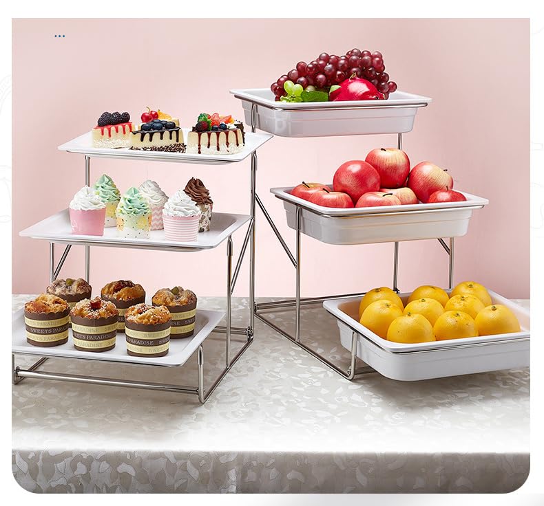 Amazon｜ANJIZERUEN ビュッフェディスプレイプレート ビュッフェ