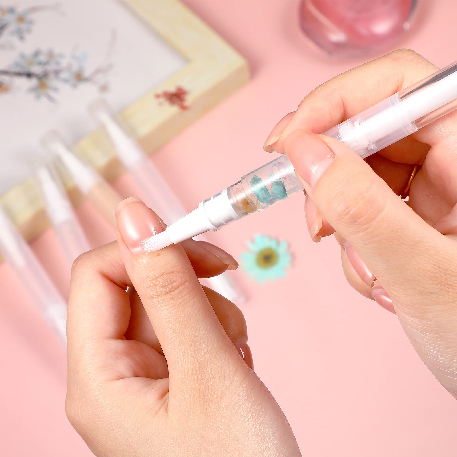 Amazon.co.jp: 【NOBONU】 ツイストペン 容器 ネイルオイルペン 容器