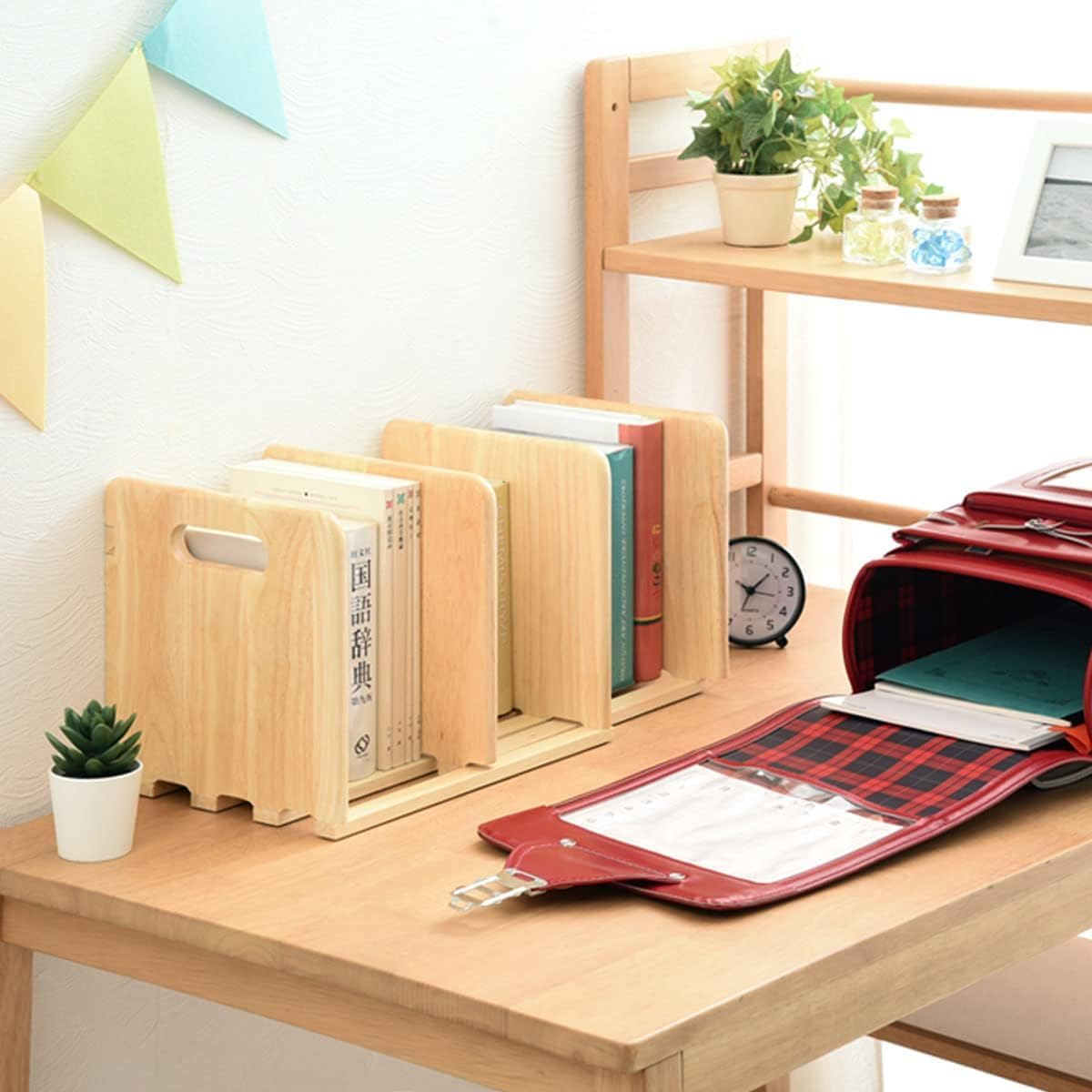 Amazon | 本立て ブックスタンド 卓上 本棚 木製 ブックエンド 伸縮