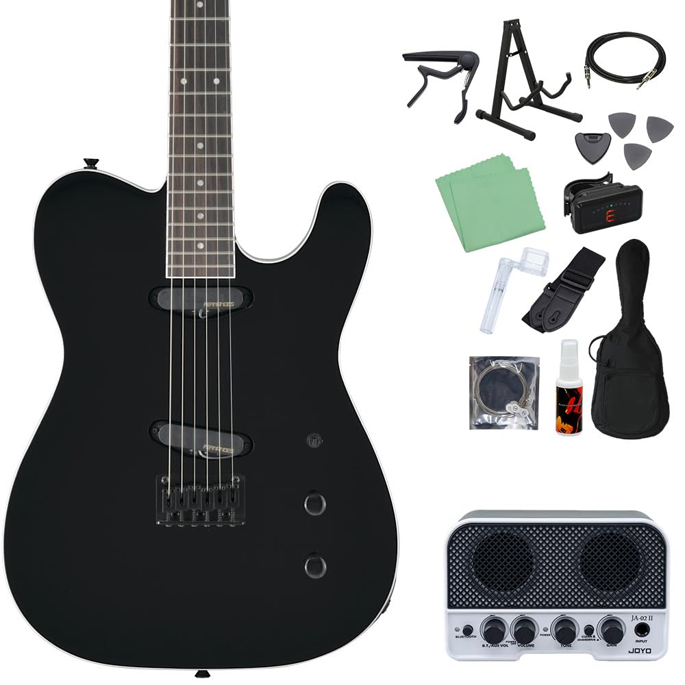 Amazon | FERNANDES TEJ-STD SH BLK エレキギター初心者14点セット