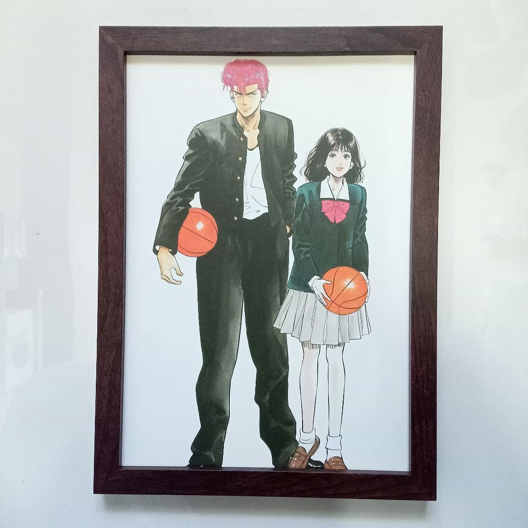 Amazon.co.jp: SLAM DUNK スラムダンク 桜木花道＆赤木晴子 イラスト